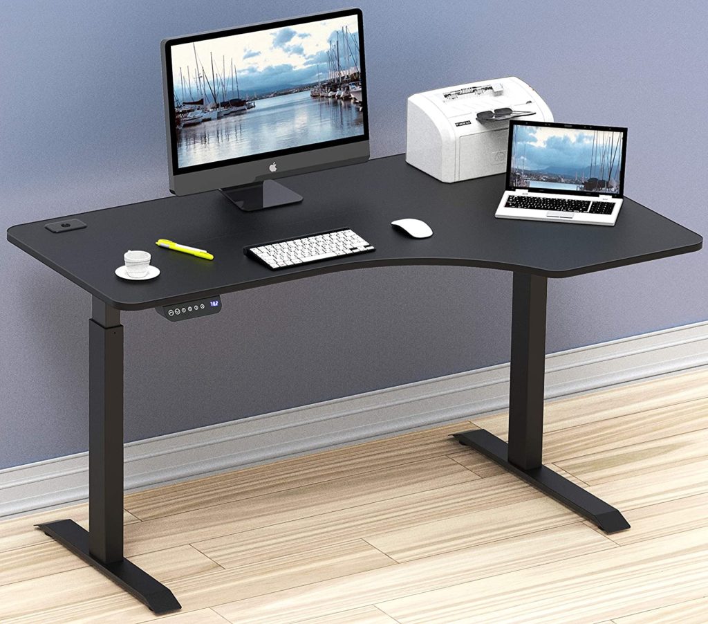 Electric Standing Desk L Desk